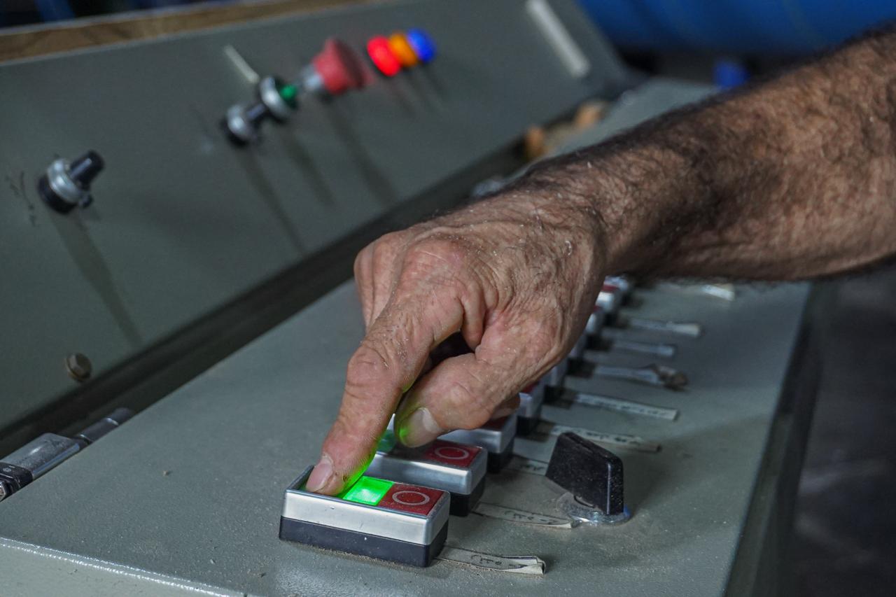 خشککردن در کوره در دمای ۲۰۰ درجه سانتیگراد